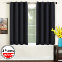 TEKAMON Blackout Curtains Thermal Insulated Grommet Draperies Room darkening Panels for Living room, Bedroom, Nursery